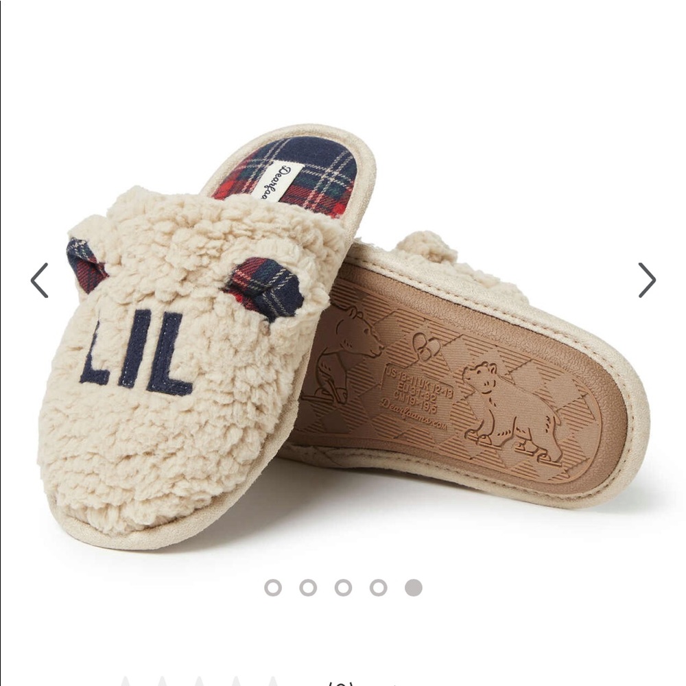 NWOT Dearforms LIL BEAR slippers for Toddler - Picture 2 of 6
